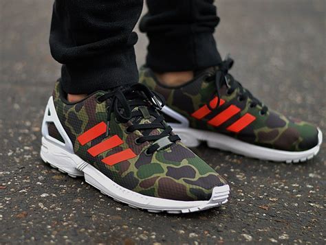 adidas zx flux el camouflage größe 34|adidas ZX Flux Deep Forest Camo Men's .